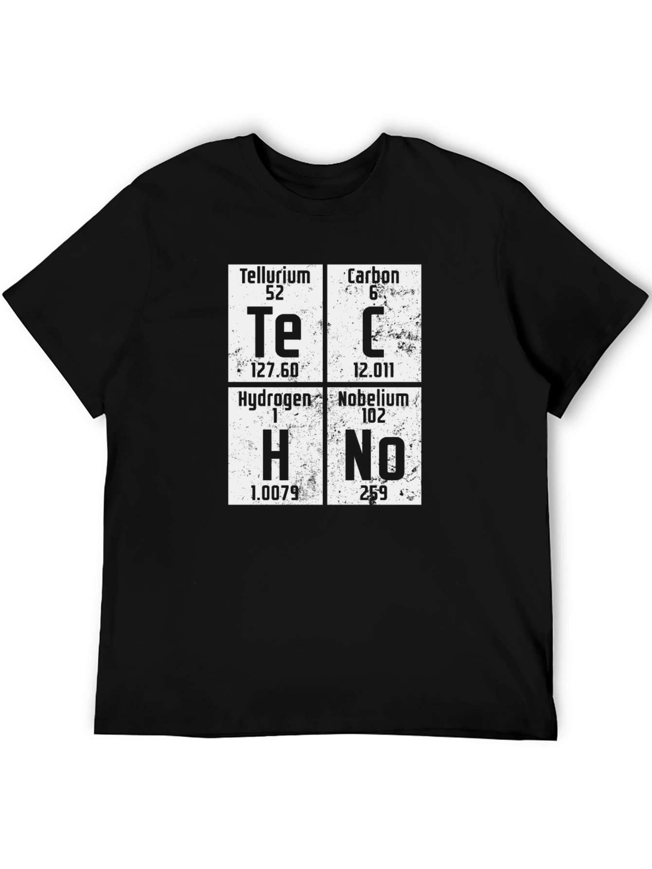 Techno Periodic Table Element T-Shirt