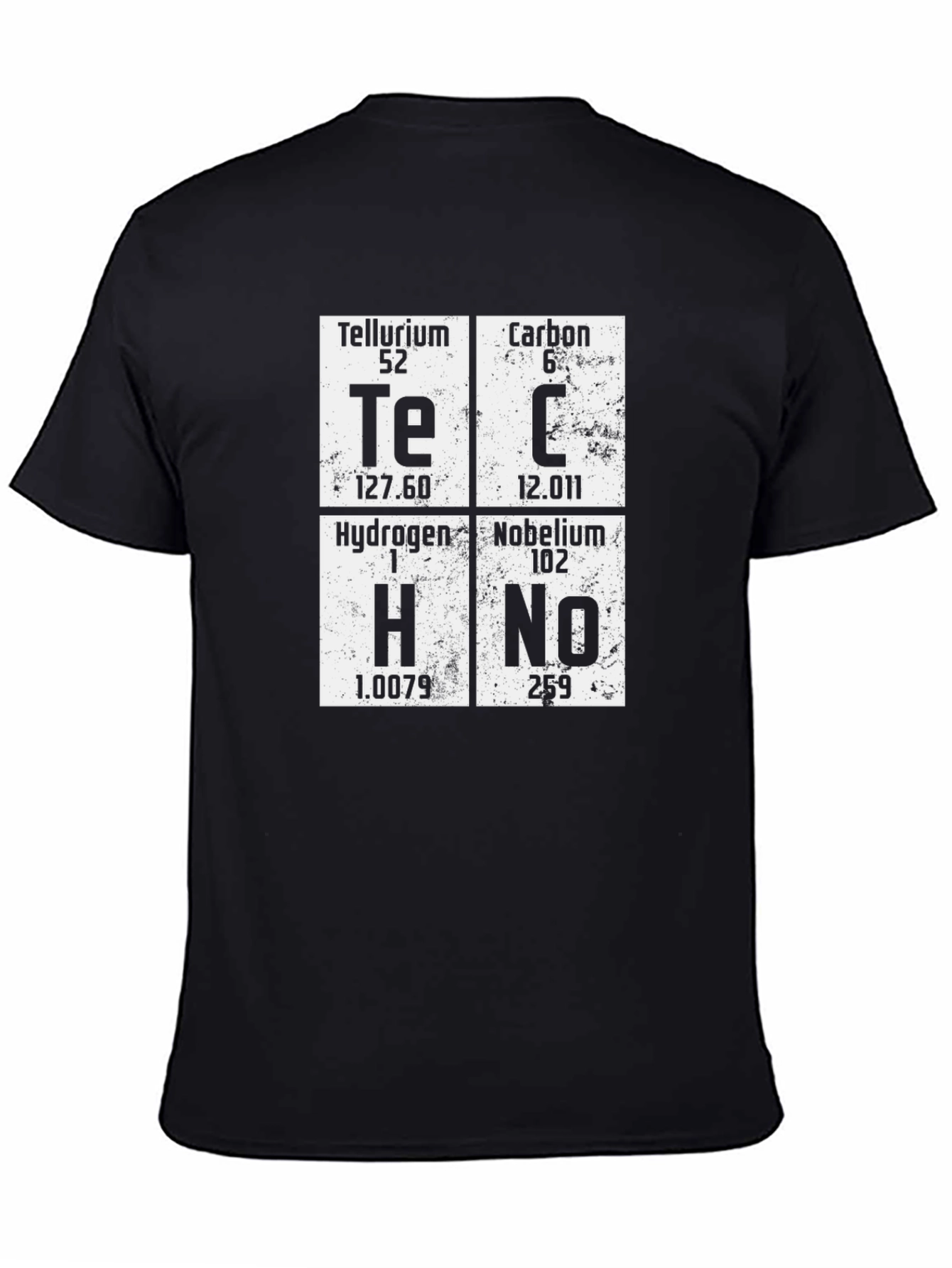 Techno Periodic Table Element T-Shirt