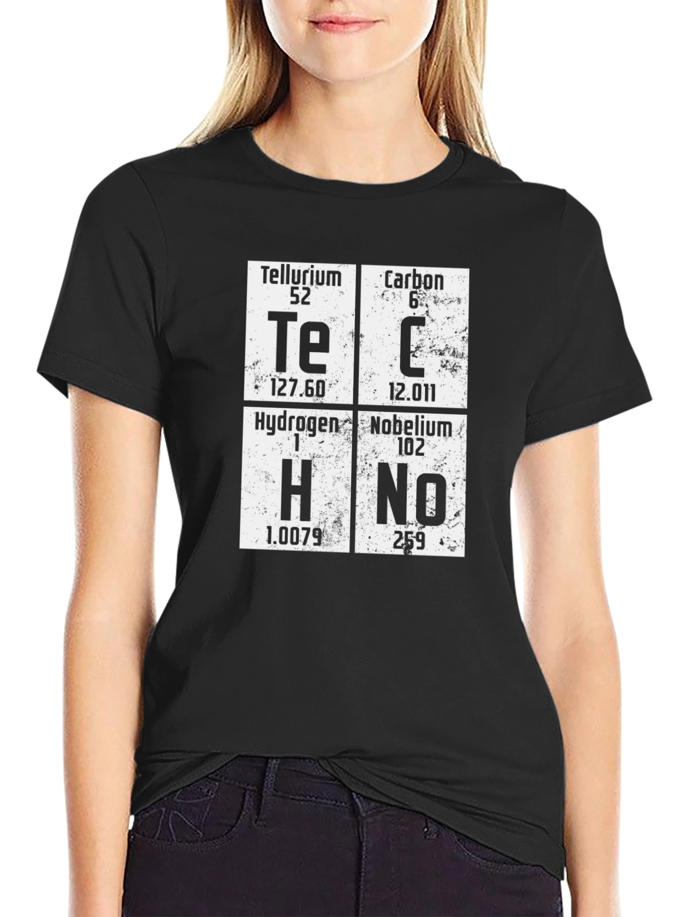 Techno Periodic Table Element T-Shirt