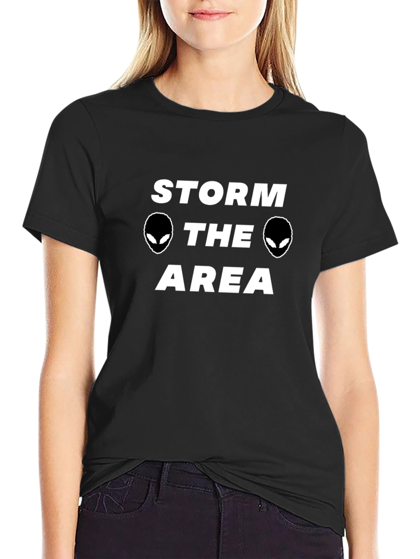 Storm Area 51 T-Shirt Alien Graphic Tee