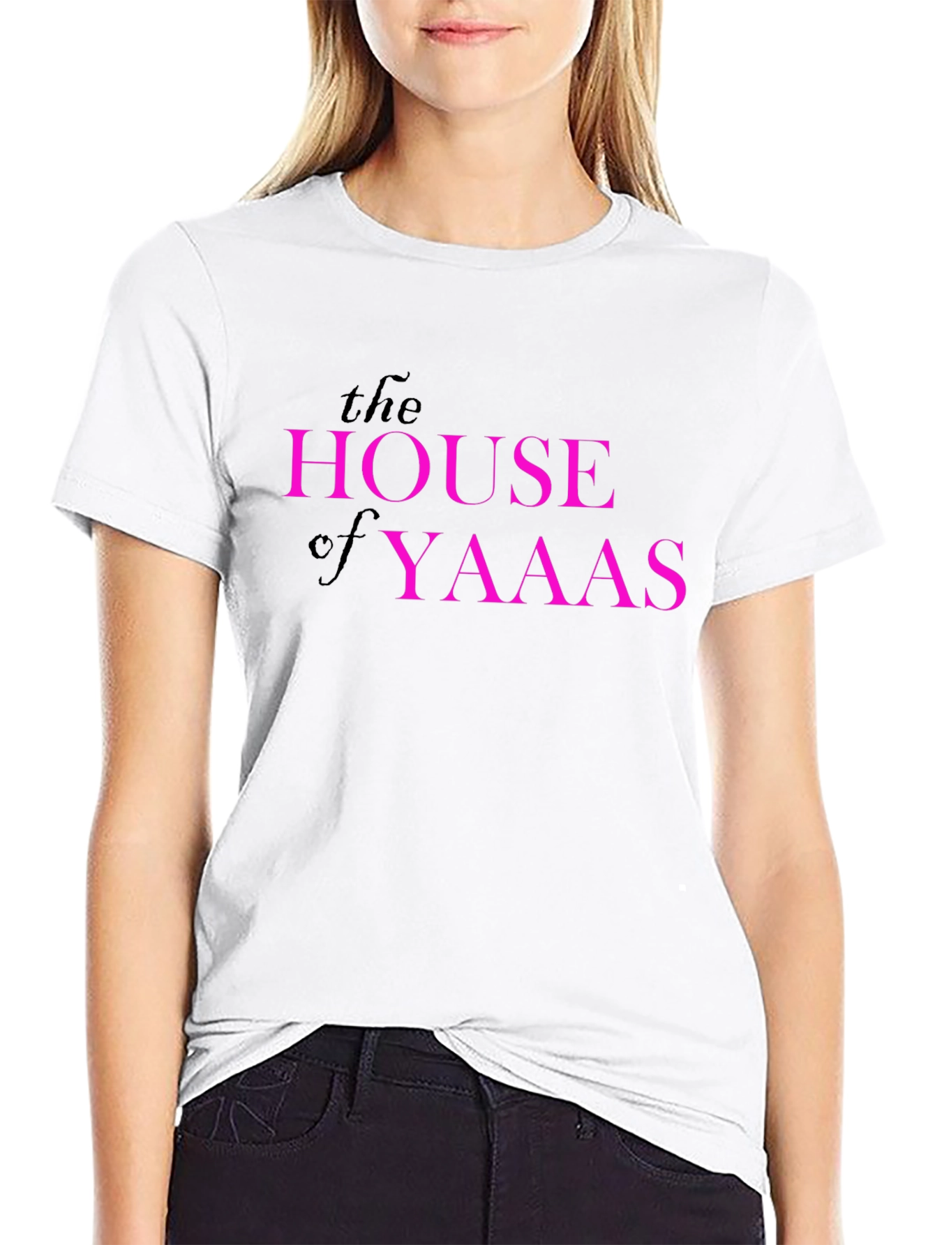 The House of YAAAS Graphic T-Shirt - Black