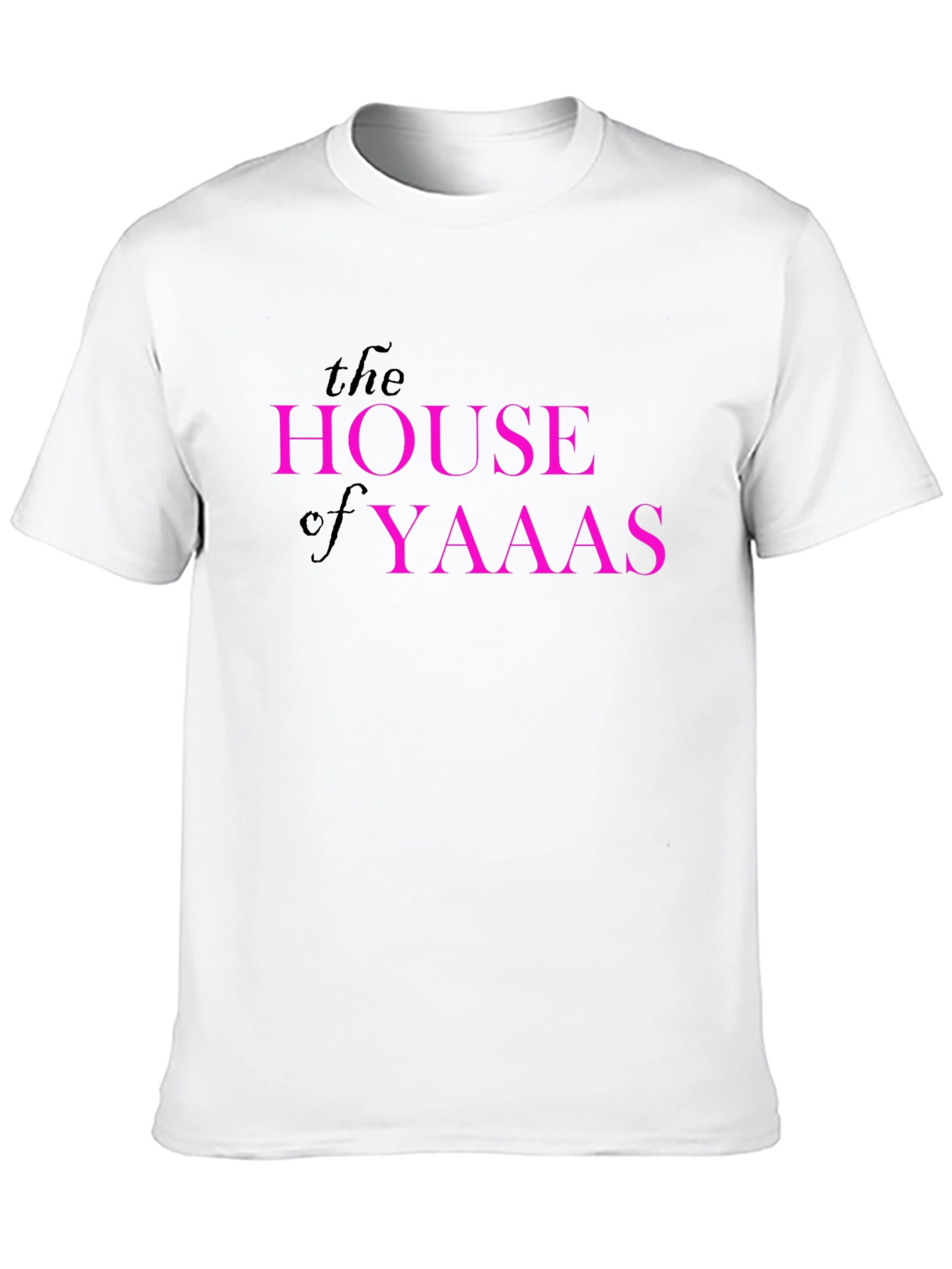 The House of YAAAS Graphic T-Shirt - Black