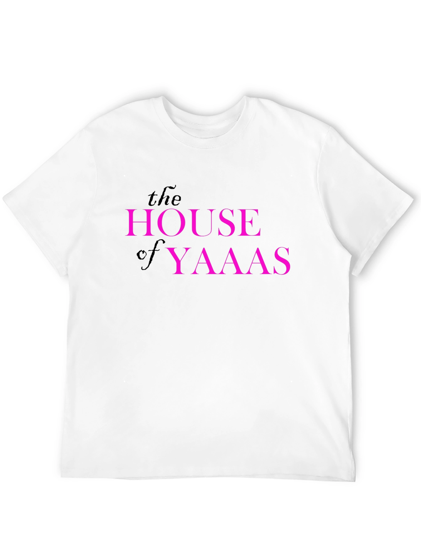 The House of YAAAS Graphic T-Shirt - Black