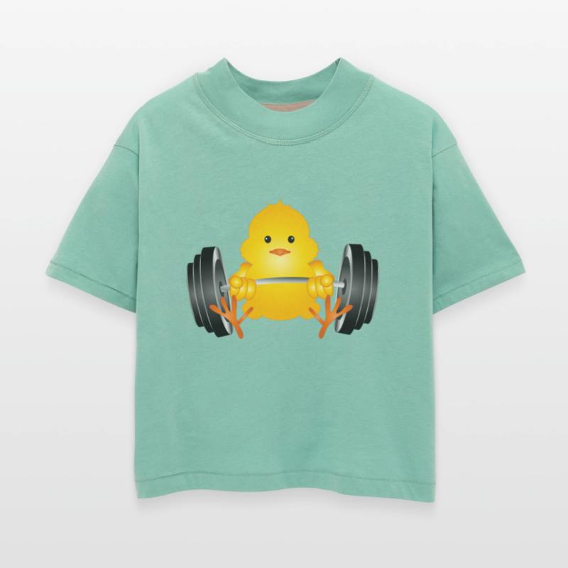 Bodybuilder chicken with dumbbell while training