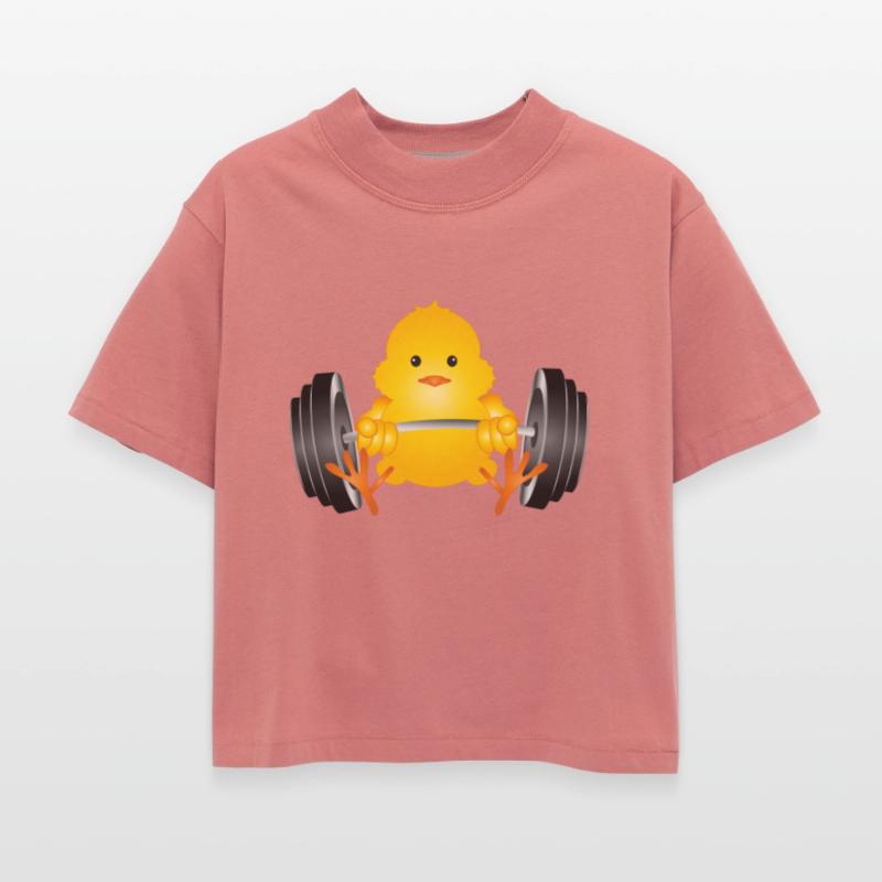 Bodybuilder chicken with dumbbell while training