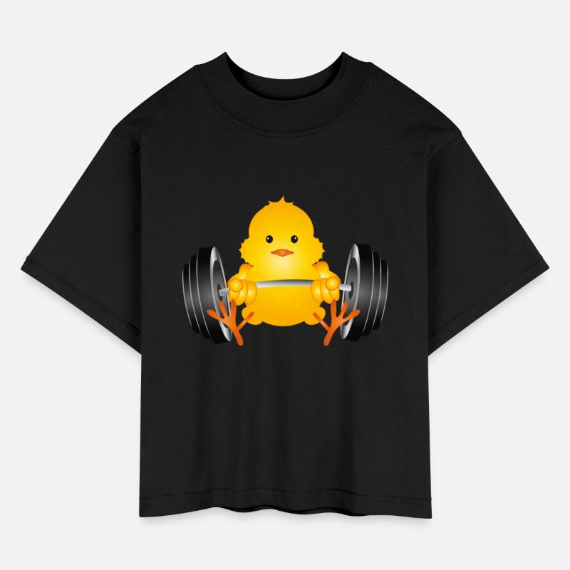 Bodybuilder chicken with dumbbell while training