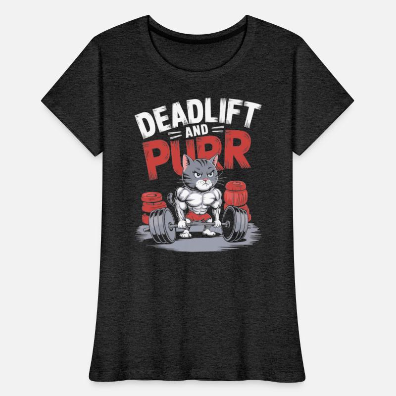 Bodybuilding Cat Fitness Workout Gym Instructor