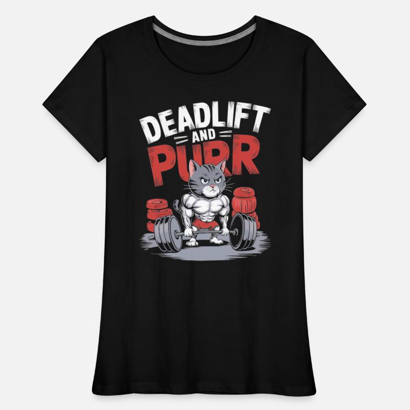 Bodybuilding Cat Fitness Workout Gym Instructor