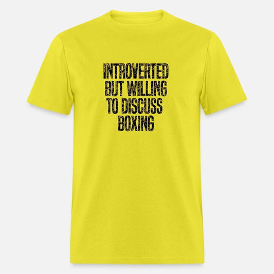 Boxing Coach: Introverted But Willing To Discuss B