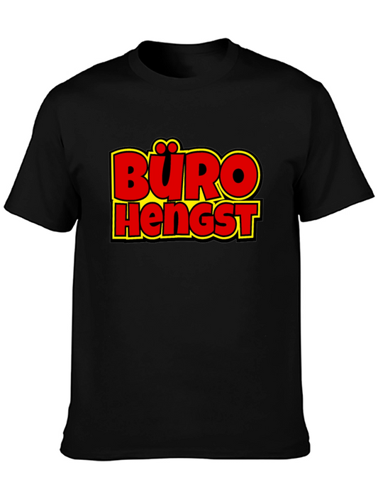 Büro Hengst Mens Black T-Shirt