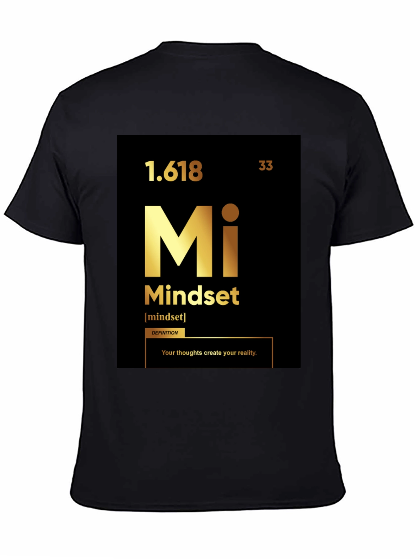 Mindset Element Graphic Tee - Black