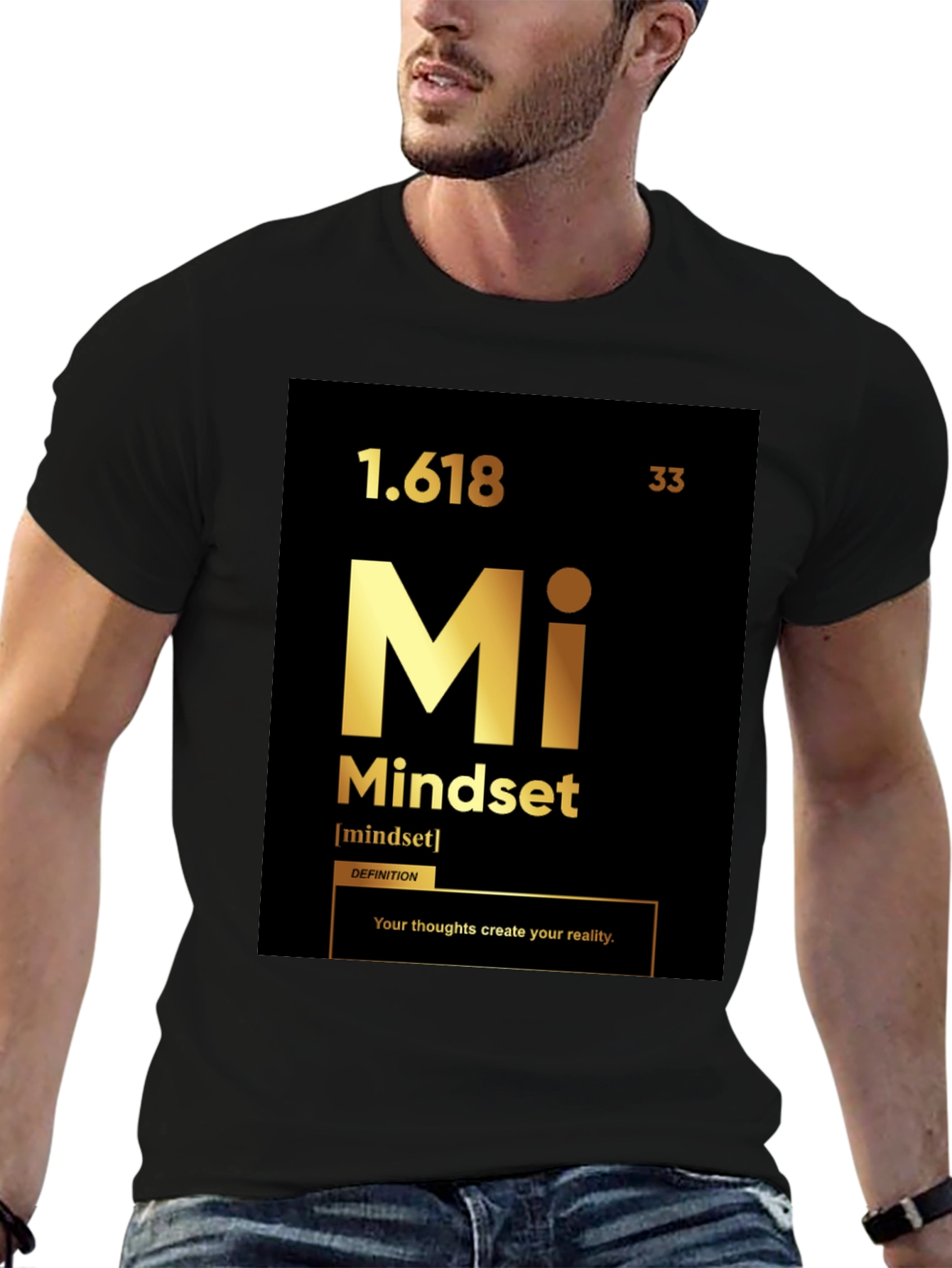 Mindset Element Graphic Tee - Black