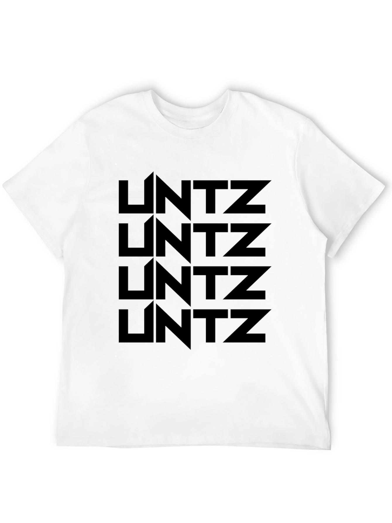 UNTZ Black T-Shirt - Rave EDM Music Festival Tee