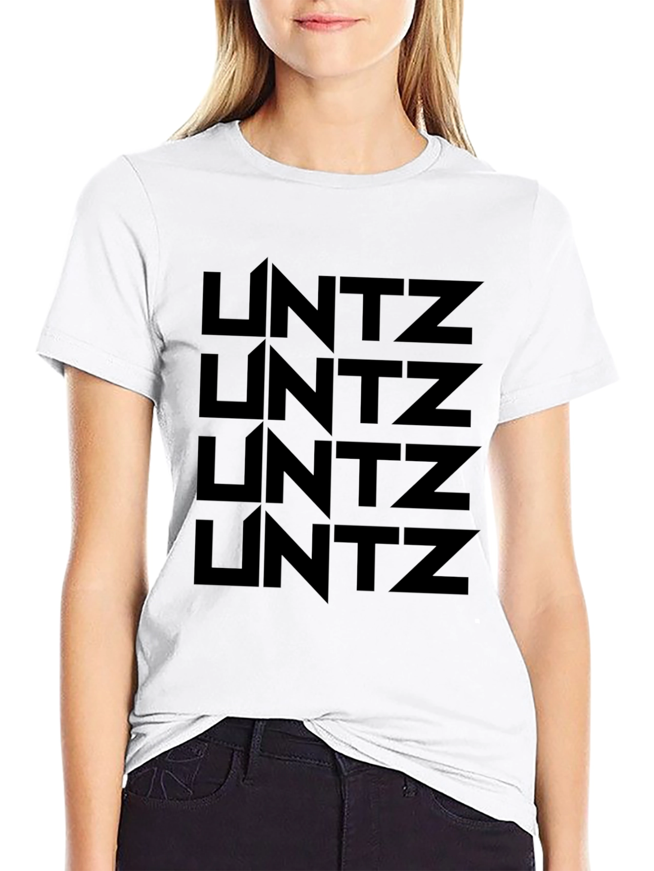 UNTZ Black T-Shirt - Rave EDM Music Festival Tee