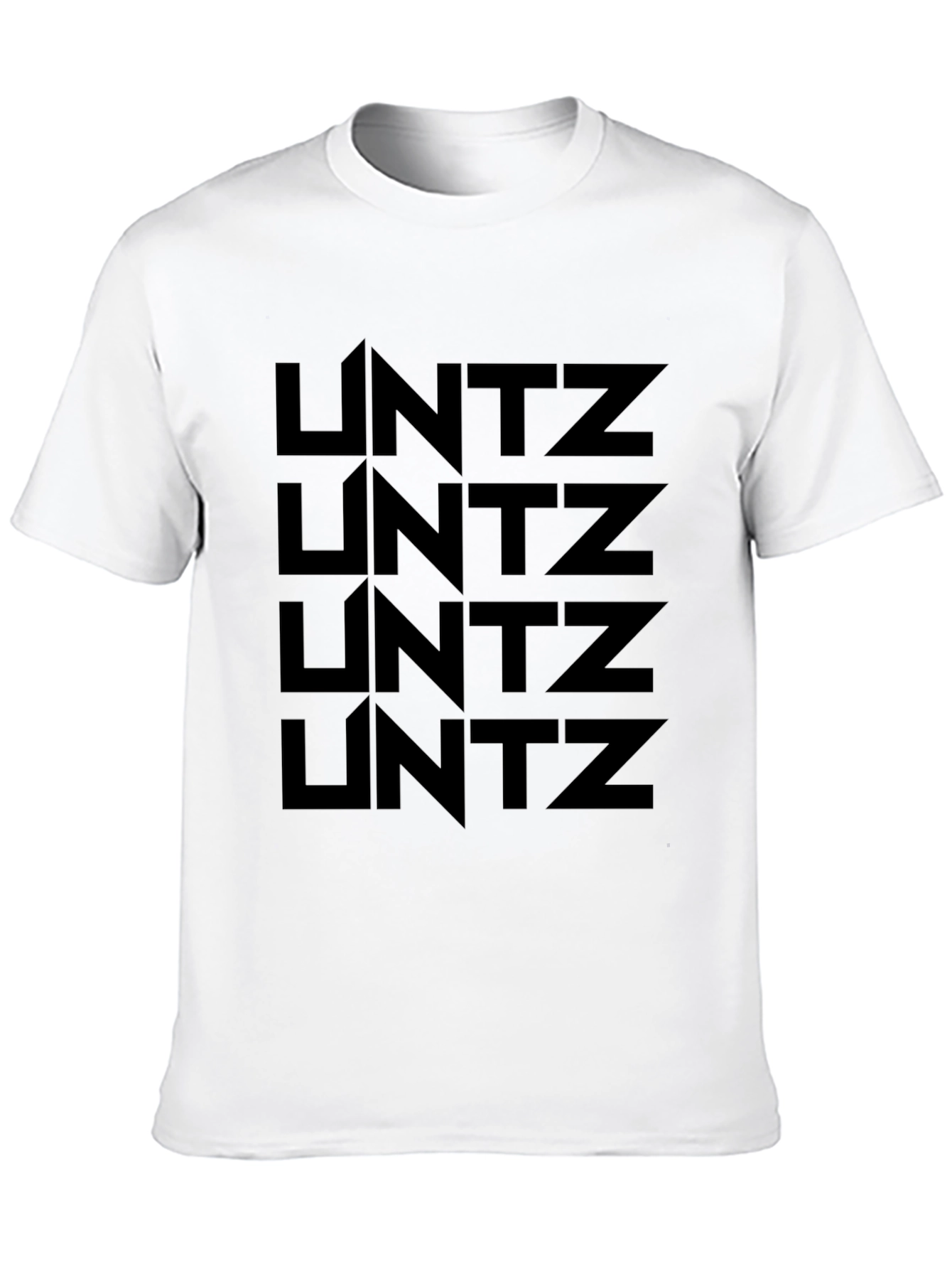 UNTZ Black T-Shirt - Rave EDM Music Festival Tee
