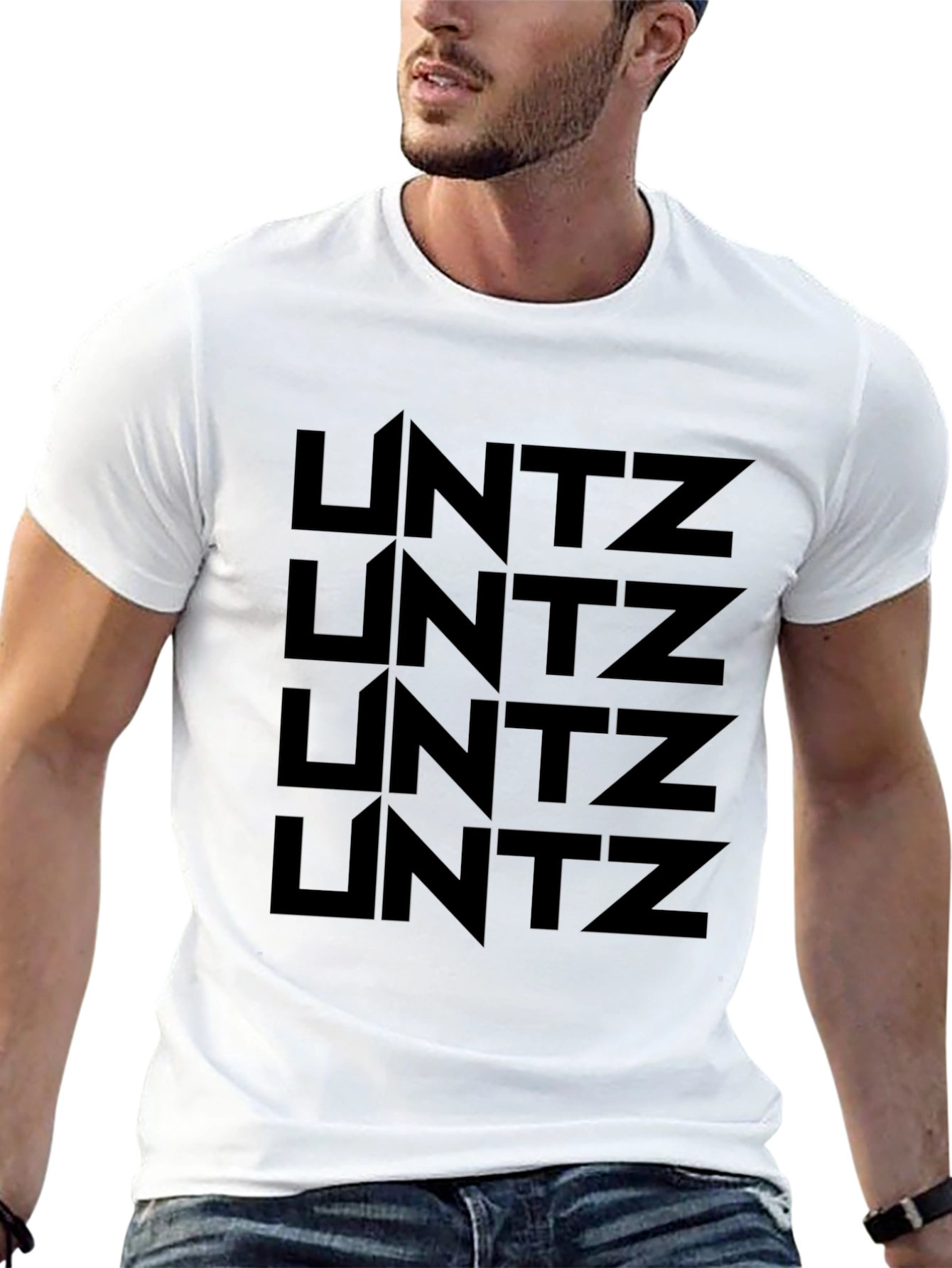 UNTZ Black T-Shirt - Rave EDM Music Festival Tee