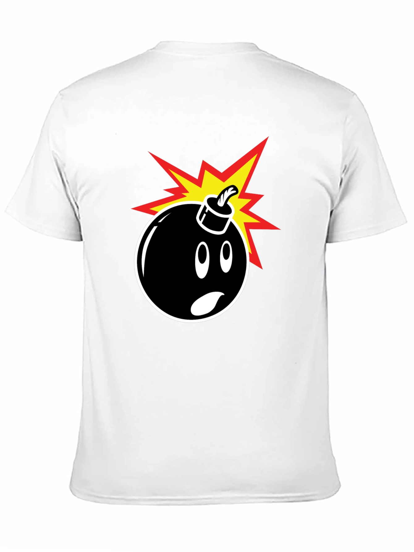 Bomb Graphic T-Shirt - Black Crew Neck