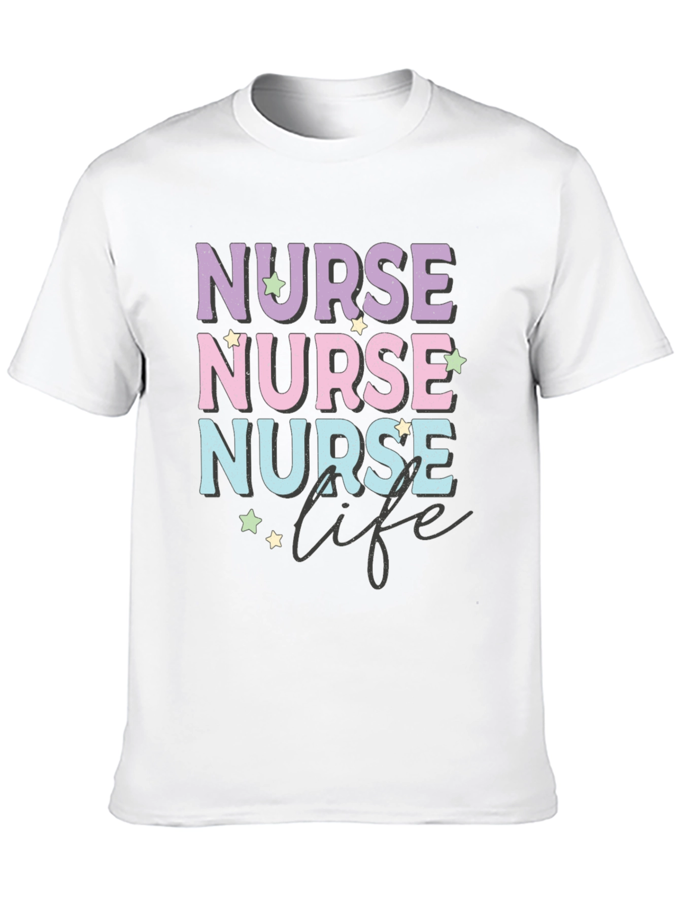 Nurse Life Graphic T-Shirt - Stylish & Comfortable
