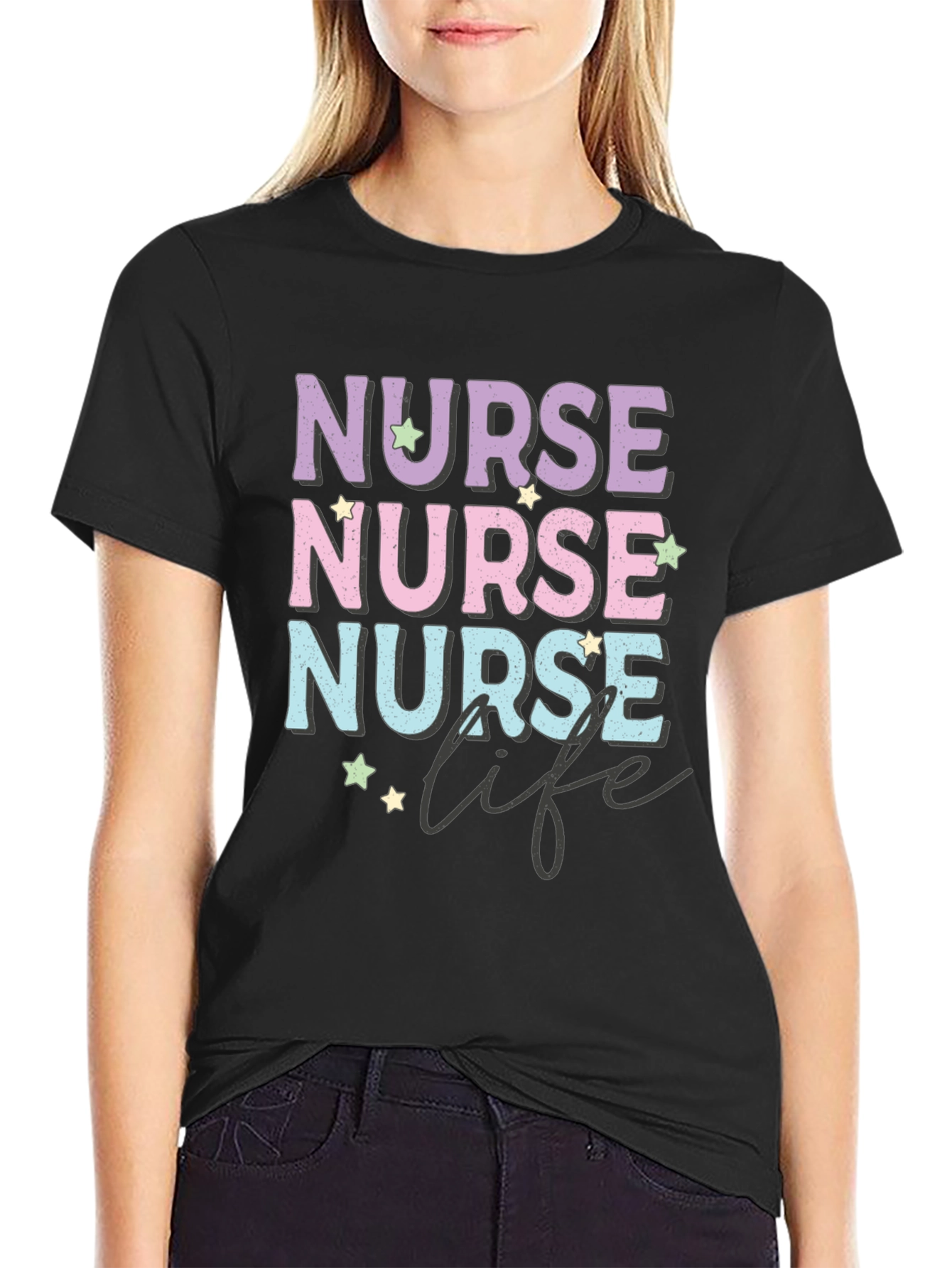 Nurse Life Graphic T-Shirt - Stylish & Comfortable