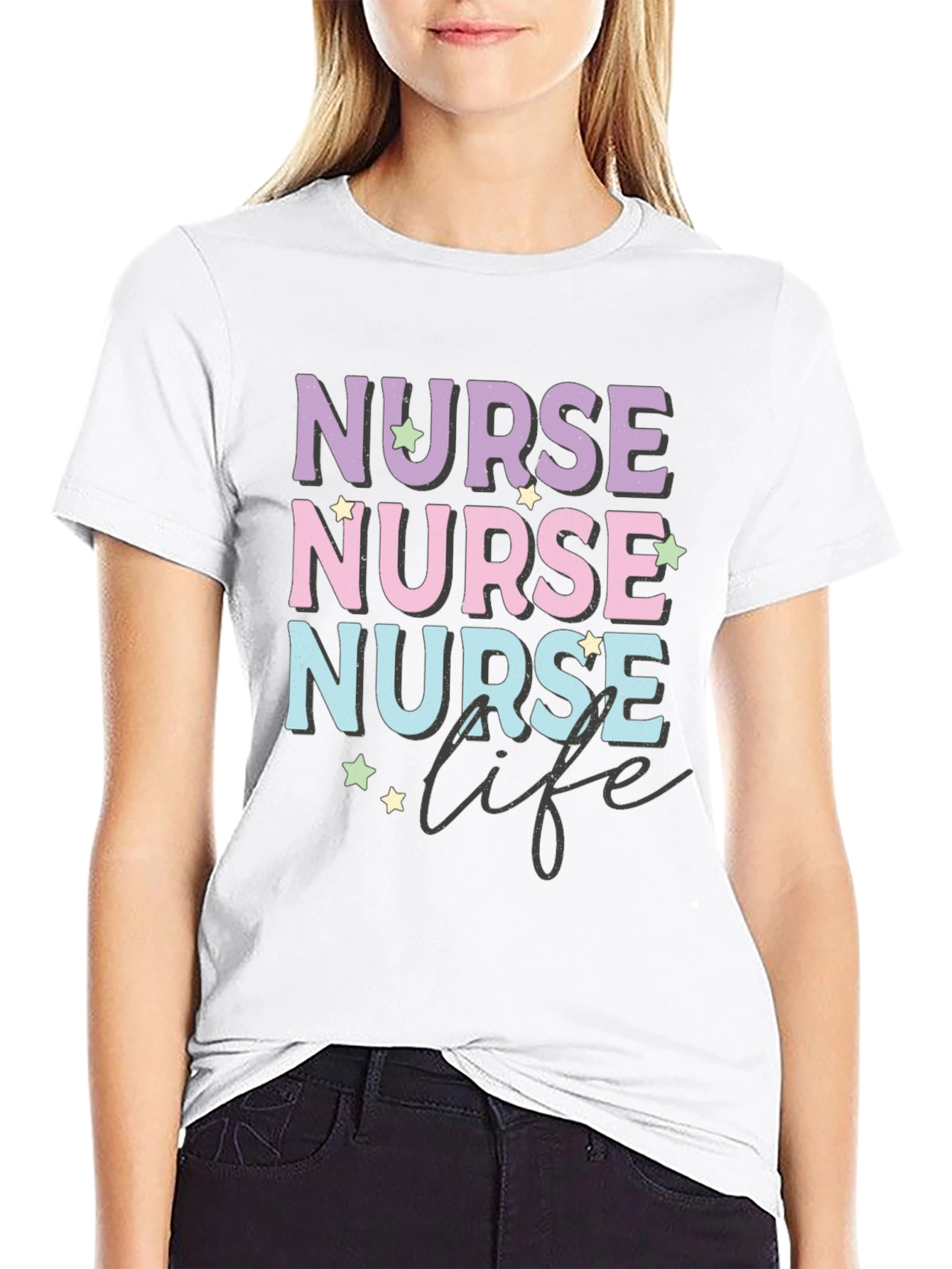 Nurse Life Graphic T-Shirt - Stylish & Comfortable