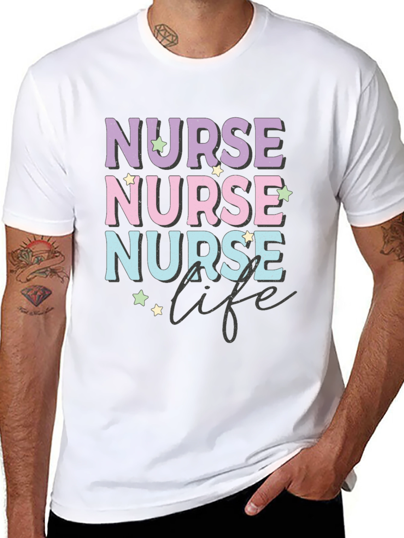 Nurse Life Graphic T-Shirt - Stylish & Comfortable