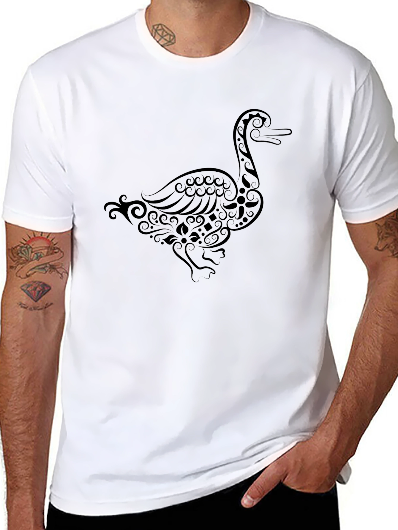 Black Goose Graphic T-Shirt