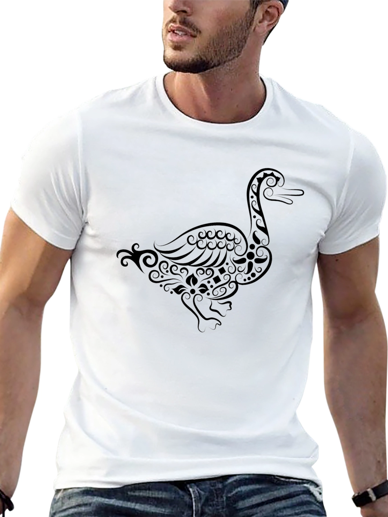 Black Goose Graphic T-Shirt