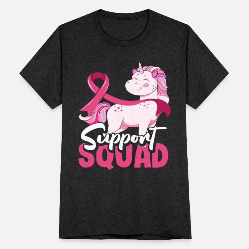 Breast Cancer Awareness Support Squad Unicorn