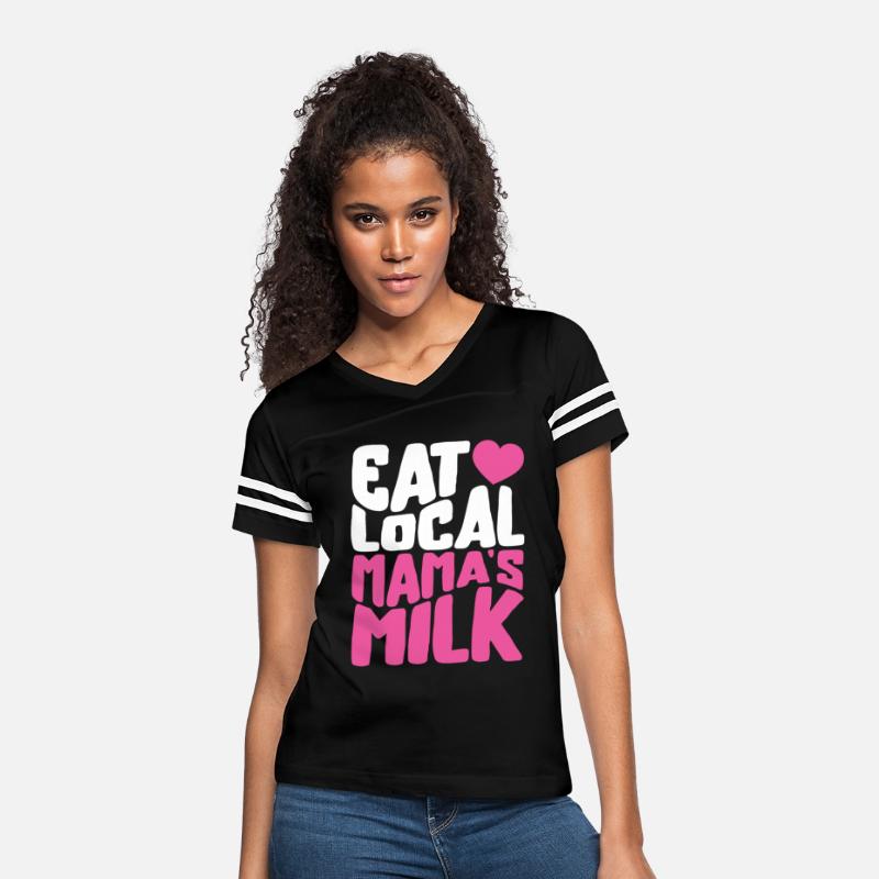 Breast Feeding Shirt, Eat Local Mama's Milk Tee,