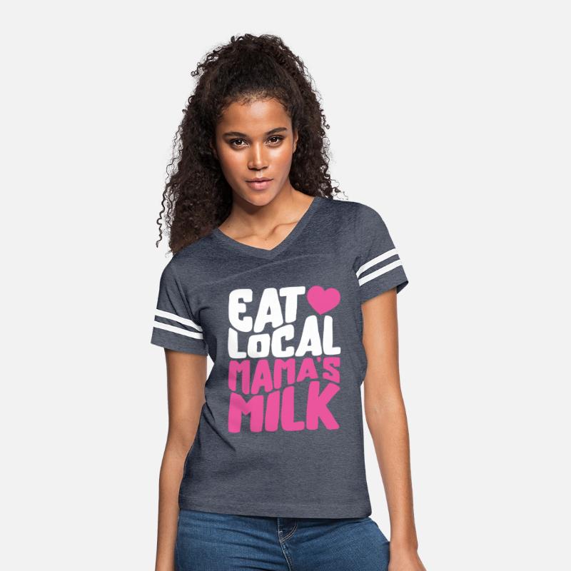 Breast Feeding Shirt, Eat Local Mama's Milk Tee,