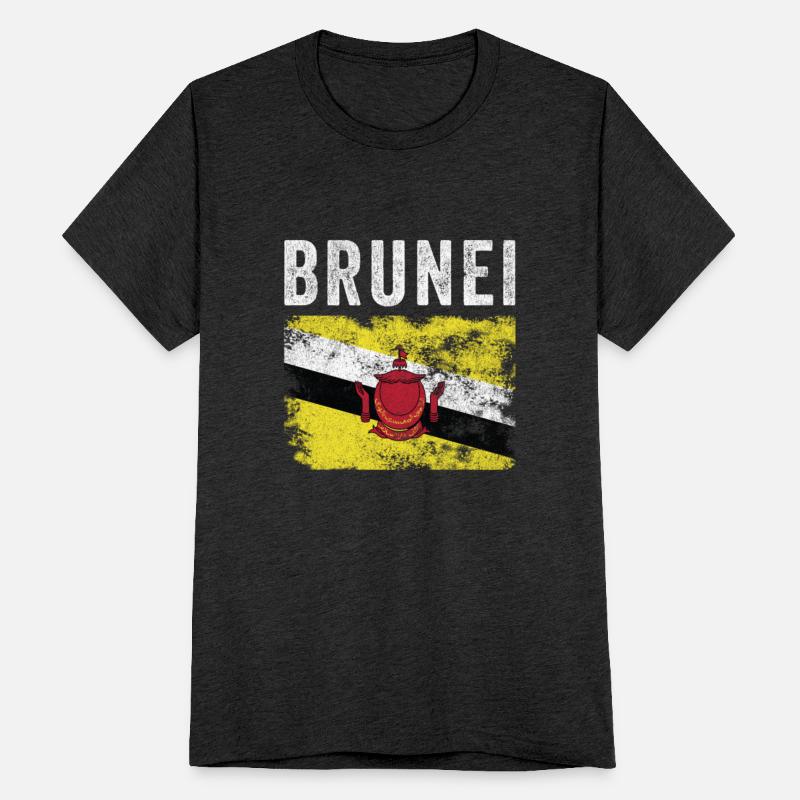 Brunei Flag Distressed - Bruneian Flag