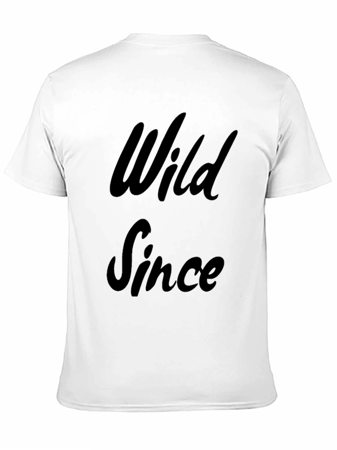 Wild Since T-Shirt - Black Graphic Tee