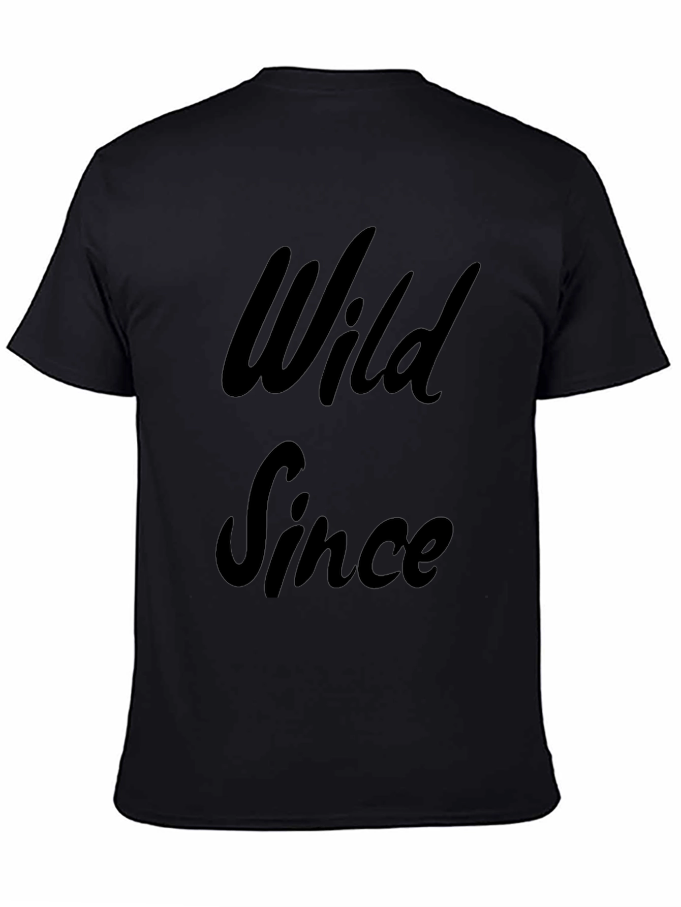 Wild Since T-Shirt - Black Graphic Tee