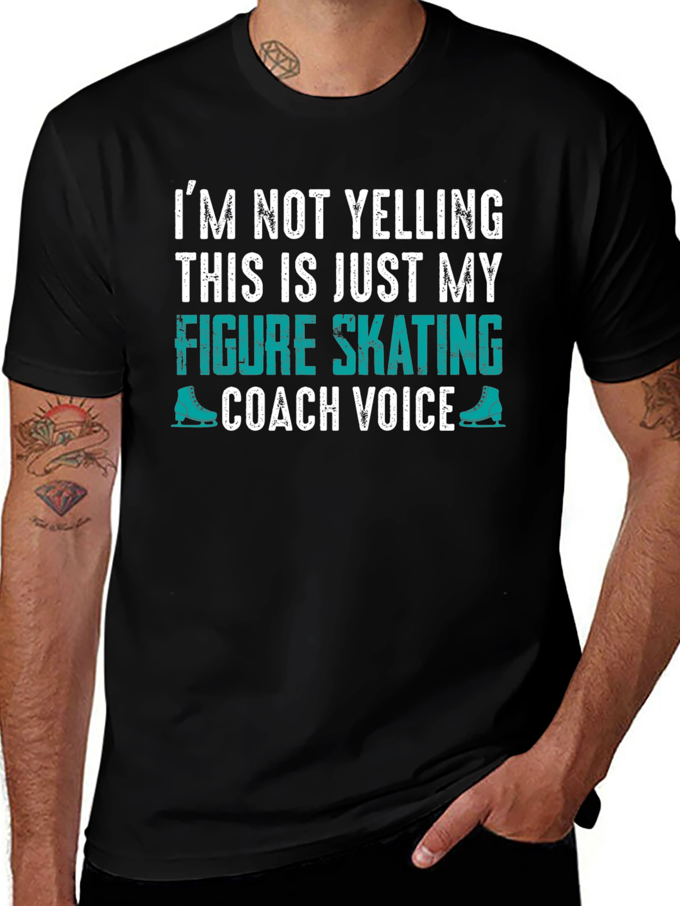 Figure Skating Coach T-Shirt - Novelty Tee