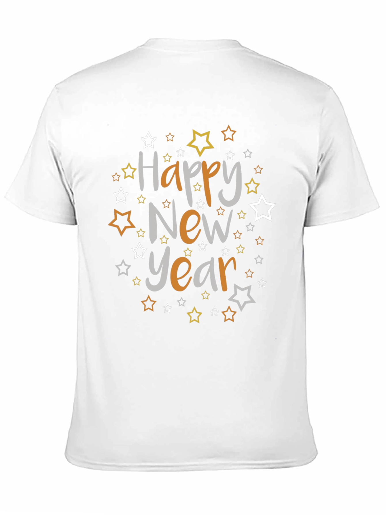 Happy New Year Star Graphic Tee
