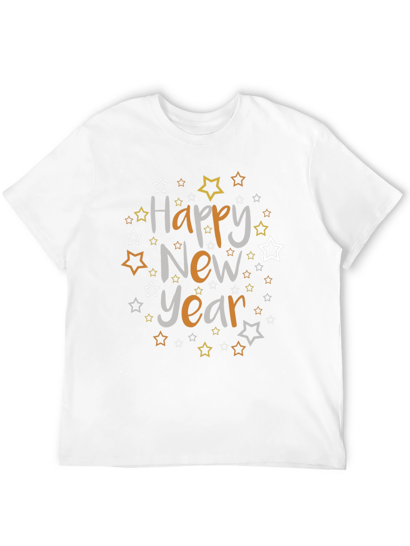 Happy New Year Star Graphic Tee