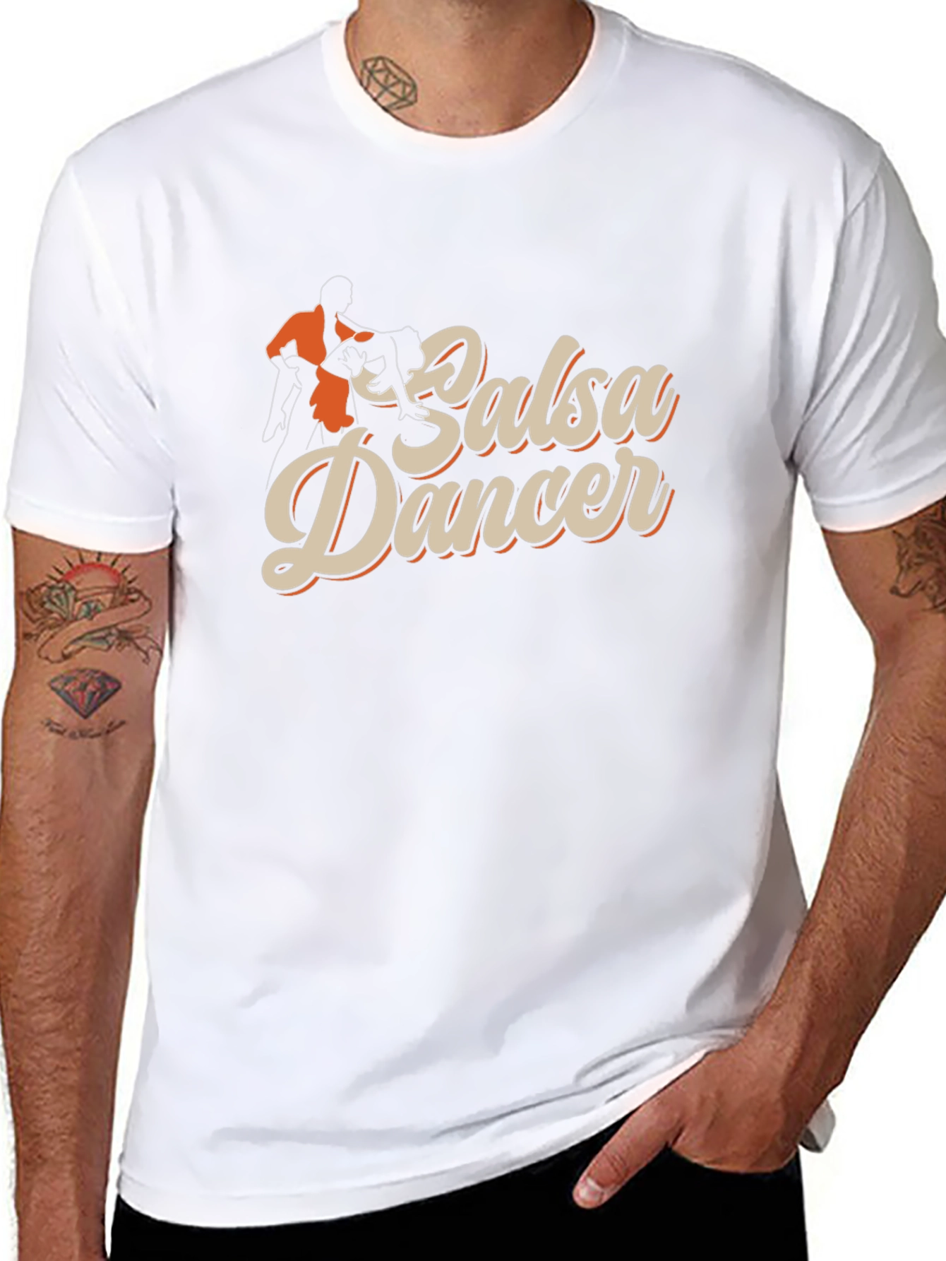 Salsa Dancer Graphic Tee - Dance in Style!