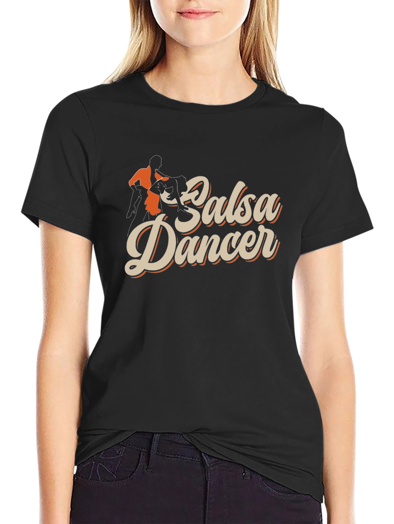 Salsa Dancer Graphic Tee - Dance in Style!