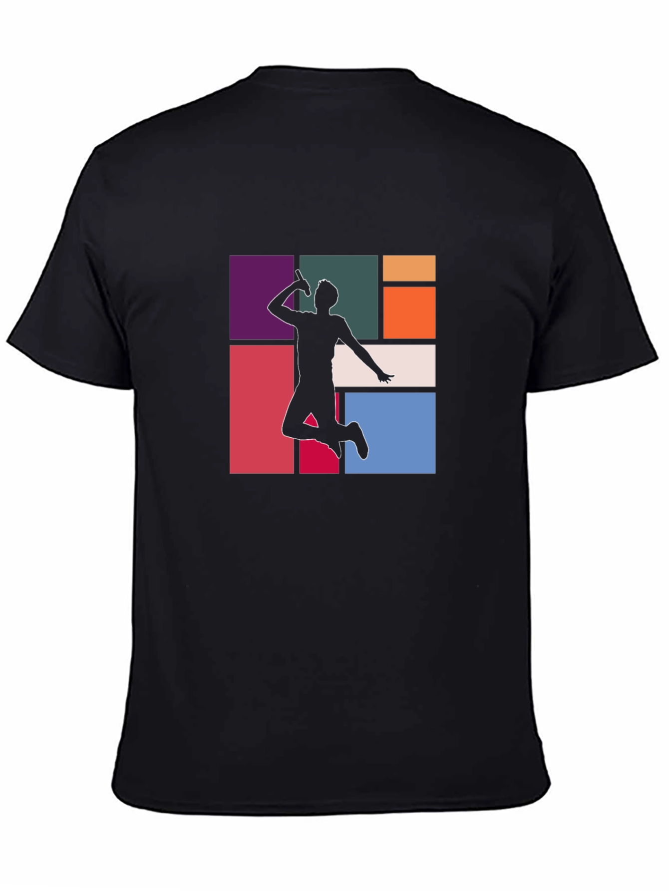 Retro Singer Graphic T-Shirt - Black