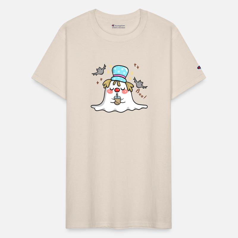 Bubble Milk Tea Ghost, Coffee Ghost, Cute Hallowee