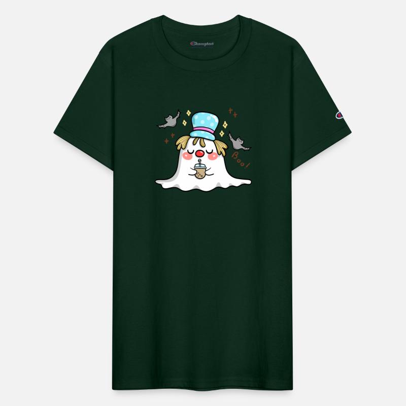 Bubble Milk Tea Ghost, Coffee Ghost, Cute Hallowee