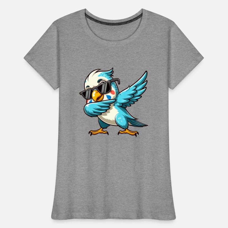 Budgie Dabbing Pose Fun Design
