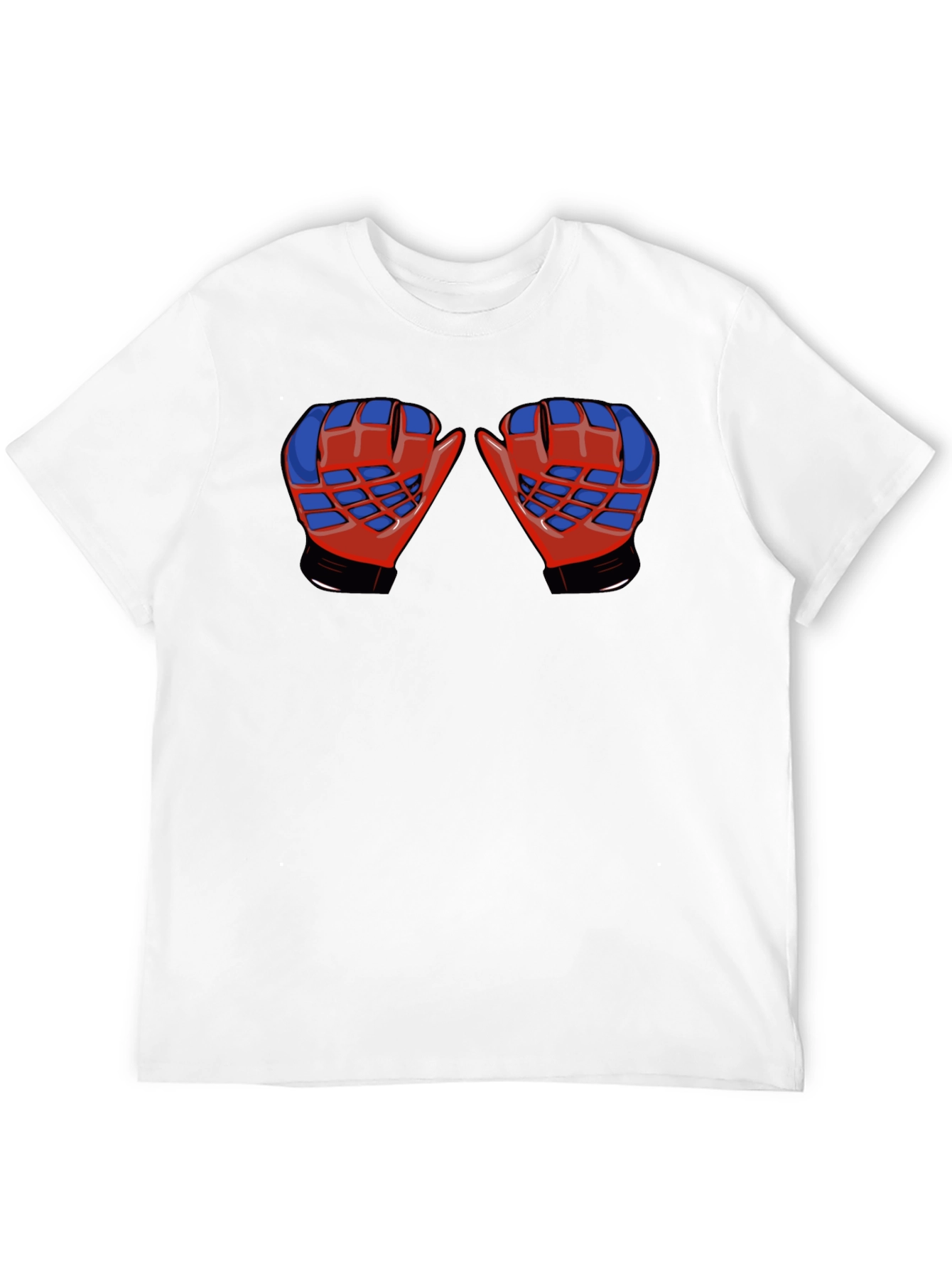 Boxing Glove Graphic T-Shirt - Black Cotton Tee