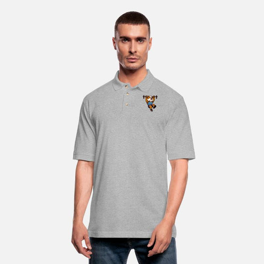 Bulldog Squat Squad: Power Pose Pup