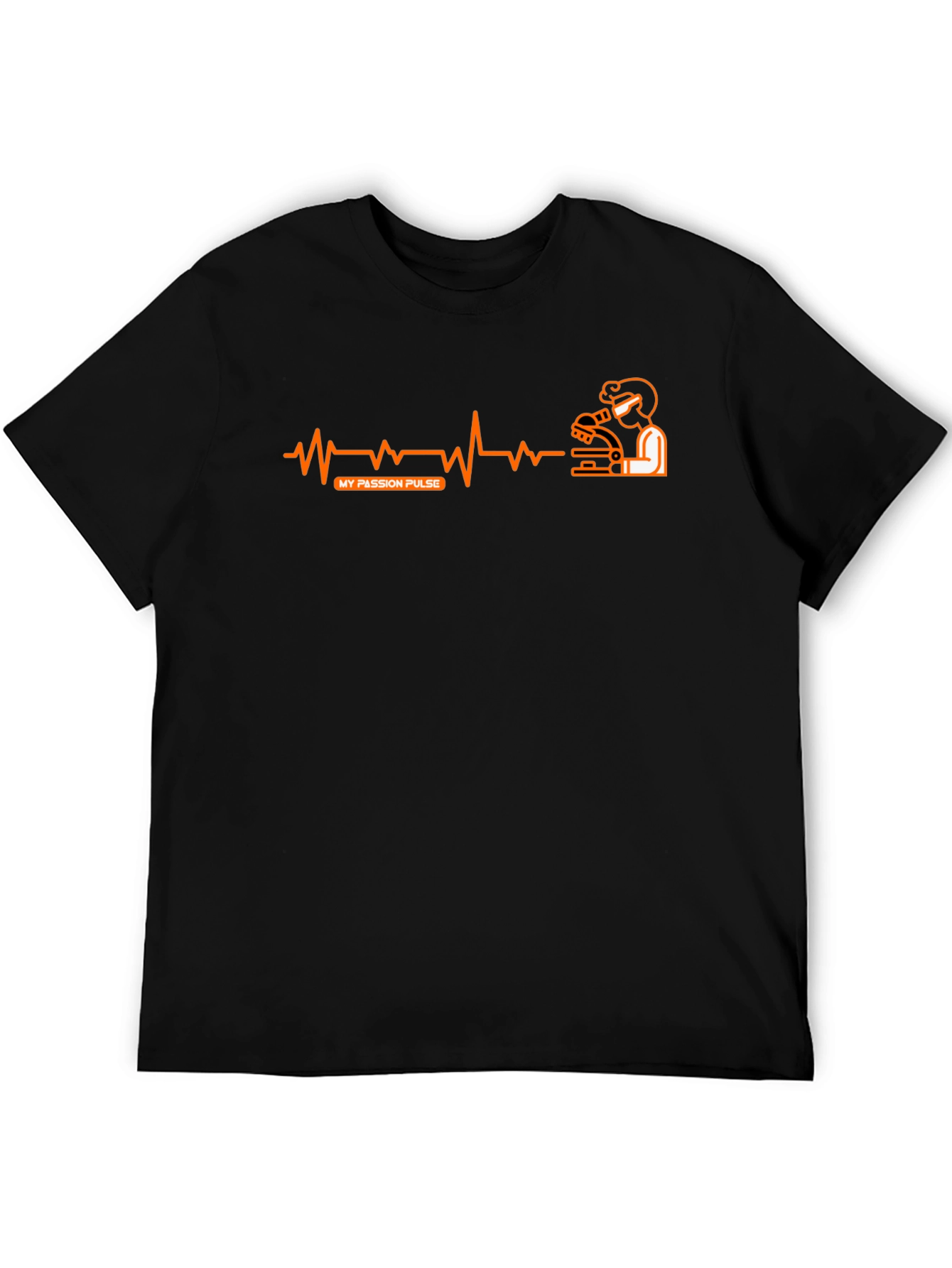 My Passion Pulse Microscope Graphic T-Shirt