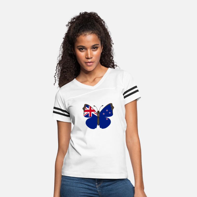 Butterfly New Zealand Flag of New Zealand - Gift