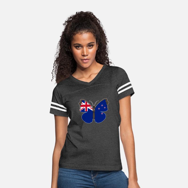 Butterfly New Zealand Flag of New Zealand - Gift