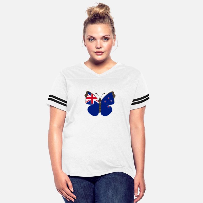 Butterfly New Zealand Flag of New Zealand - Gift