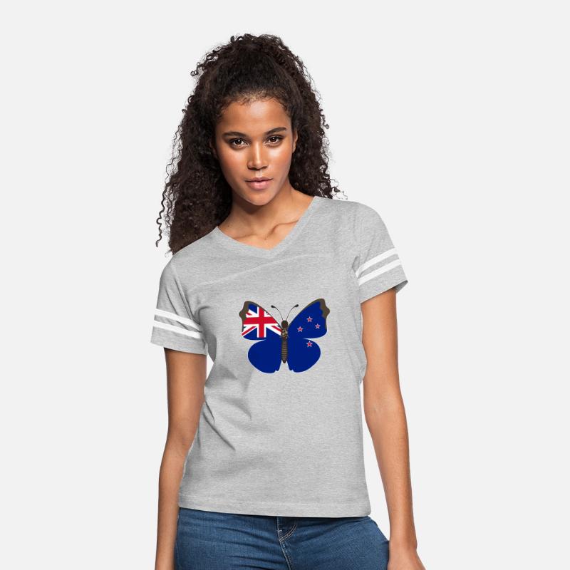 Butterfly New Zealand Flag of New Zealand - Gift
