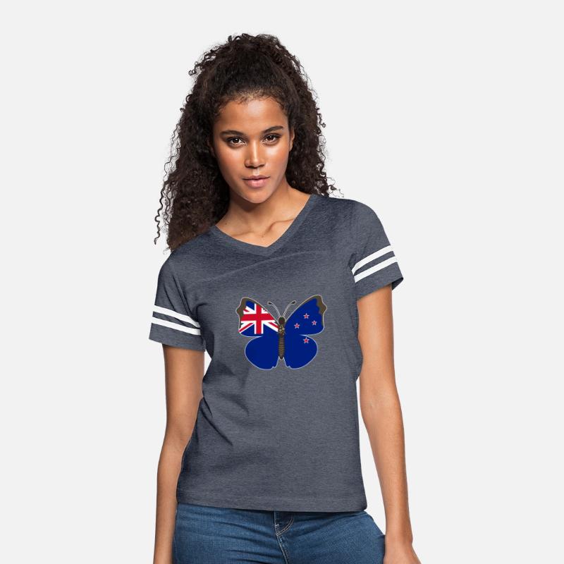 Butterfly New Zealand Flag of New Zealand - Gift